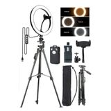 post alley Tripodlu Selfie Işığı Ring Light 10 Inç Led Işıklı Halka Bluetooth Kumandalı Youtuber Tiktok