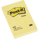 Post-it 656 51x76 mm 100 Yaprak Sarı Not Kağıdı