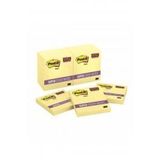 Post-İt Yapışkanlı Not Kağıdı 100 Yaprak 76X76Mm Sarı 654 (12 Koçan)