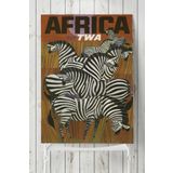 Postermanya Afrika Vintage 70x100 cm Poster