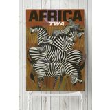 Postermanya Afrika Vintage 80x115 cm Poster