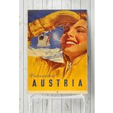 Postermanya Avustralya Vintage 90x130 cm Poster
