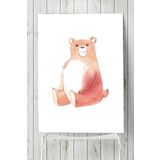 Postermanya Ayıcık Tasarım Çocuk Odası 50x70 cm Poster