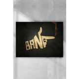 Postermanya Bang Eğlenceli Mizahi 80x115 cm Poster