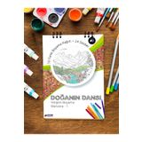Postermanya Doğanın Dansı Yetişkin Boyama Kitabı, Manzara Mandala Boyama Kitabı, Boyama Defter