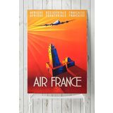 Postermanya Fransa Vintage 70x100 cm Poster