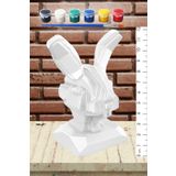 Postermanya Geometrik Tavşan Figür Yetişkinler İçin Boyama Seti, Sanatsal Hobi, Büyükler İçin Boyama, Mandala