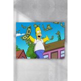 Postermanya Homer Simpsons Çalışması Girişimcilik 90x130 cm Poster