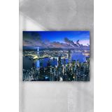 Postermanya Hong Kong Manzara 2 30x40 cm Poster