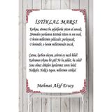 Postermanya İstiklal Marşı 60x90 cm Poster