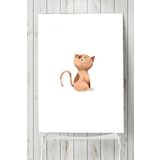 Postermanya Kedi Çocuk Odası 4 90x130 cm Poster