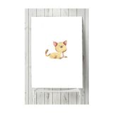 Postermanya Kedi Tasarım Çocuk Odası 60x90 cm Poster