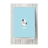 Postermanya Küçük Inek Çocuk Odası 60x90 cm Poster