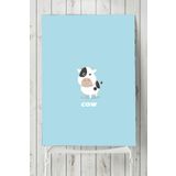 Postermanya Küçük Inek Çocuk Odası 70x100 cm Poster