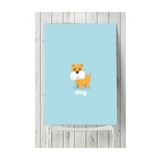 Postermanya Küçük Köpek Çocuk Odası 70x100 cm Poster