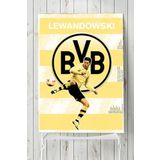 Postermanya Lewandowski Futbol 90x130 cm Poster