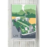 Postermanya Morgan Vintage Araba 90x130 cm Poster