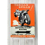 Postermanya Motor Vintage 80x115 cm Poster