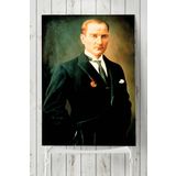 Postermanya Mustafa Kemal Atatürk 2 80x115 cm Poster