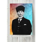Postermanya Mustafa Kemal Atatürk Tasarım 90x130 cm Poster