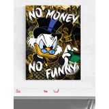 Postermanya No Money No Fun, Para Yok Eğlence Yok Motivasyon Poster - Afiş - Ofis, Çalışma Odası Dekorasyon