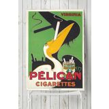 Postermanya Pelican Cigaret Vintage 40x60 cm Poster