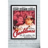 Postermanya (pster10393) Casablanca-kazablanka Film Afişi Çerçeveli Tablo (21x30cm)