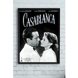Postermanya (pster10411) Casablanca Film Afişi Çerçeveli Tablo 5 (50x70cm)