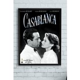 Postermanya (pster10413) Casablanca Film Afişi Çerçeveli Tablo 5 (30 X 40cm)