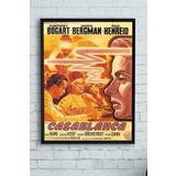 Postermanya (pster10440) Casablanca-kazablanka Film Afişi Çerçeveli Tablo 6 (40x50cm)