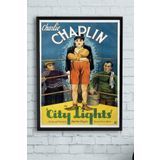 Postermanya (pster10484) City Light Film Afişi Çerçeveli Tablo 3 (30 X 40cm)