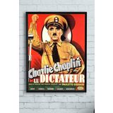 Postermanya (pster10649) The Great Dictator-büyük Diktatör Film Afişi Çerçeveli Tablo (30 X 40cm)