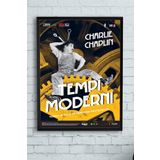 Postermanya (pster12380) Modern Times-asri Zamanlar Film Afişi Çerçeveli Tablo 2 (40x50cm)