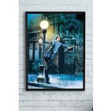 Postermanya (pster13288) Singin In The Rain Film Afişi Çerçeveli Tablo 2 (40x50cm)
