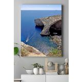 Postermanya (pster14943) Akdeniz Manzara Kanvas Tablo 30 x 40