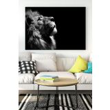 Postermanya (pster15007) Aslan Motivasyon Kanvas Tablo 5 30 x 40