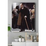 Postermanya (pster15043) Mustafa Kemal Atatürk Kanvas Tablo 50 x 70