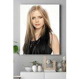 Postermanya (pster15072) Avril Lavigne Kanvas Tablo 2 30 x 40
