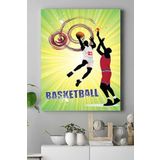 Postermanya (pster15163) Basketbol Kanvas Tablo 50 x 70