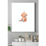 Postermanya (pster15301) Küçük Bebek Çocuk Odası Kanvas Tablo 2 21 x 30