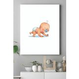Postermanya (pster15308) Küçük Bebek Çocuk Odası Kanvas Tablo 3 21 x 30