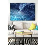Postermanya (pster15363) Bilimsel Kanvas Tablo 40 x 60