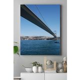 Postermanya (pster15402) Istanbul Boğazı Manzara Kanvas Tablo 50 x 70