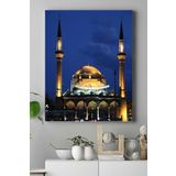 Postermanya (pster15455) Camii Kutsal Mekan Kanvas Tablo 30 x 40