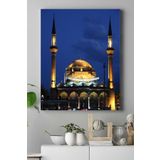 Postermanya (pster15456) Camii Kutsal Mekan Kanvas Tablo 21 x 30