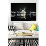 Postermanya (pster15482) Camii Kutsal Mekan Kanvas Tablo 7 21 x 30