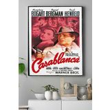 Postermanya (pster15491) Casablanca-kazablanka Film Afişi Kanvas Tablo 40 x 60