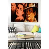 Postermanya (pster15497) Casablanca Film Afişi Kanvas Tablo 2 21 x 30