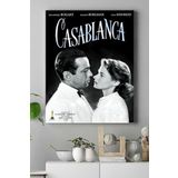 Postermanya (pster15513) Casablanca Film Afişi Kanvas Tablo 5 40 x 60