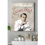 Postermanya (pster15531) Casablanca-kazablanka Film Afişi Kanvas Tablo 4 21 x 30